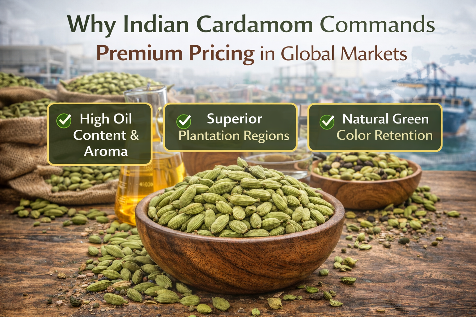 Why Indian Cardamom Commands Premium Pricing